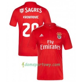 Koszulka Benfica Filip Krovinovic 20 Domowe Koszulki Piłkarskie 2018-2019 Krótki Rękaw